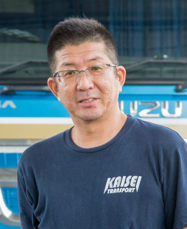 宮本 博行（47才）入社7年 ドライバー
